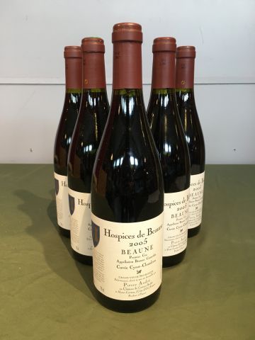 6 bouteilles Beaune Hospices de Beaune Cuvée...