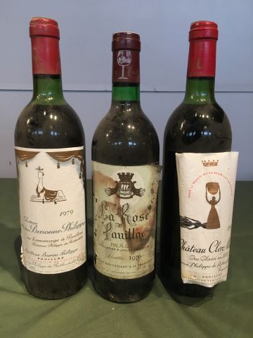 1 bouteille : Château Clerc Milon 1979 Pauillac,...