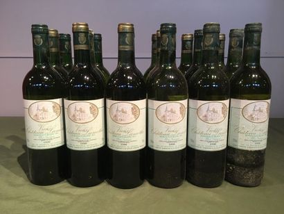 18 bouteilles Vieux Château Lamothe 1990...
