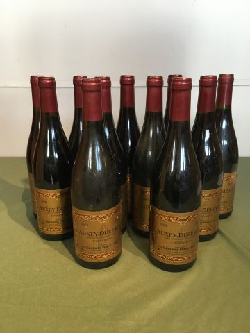 11 bouteilles Auxey-Duresses Chennetron 2009...