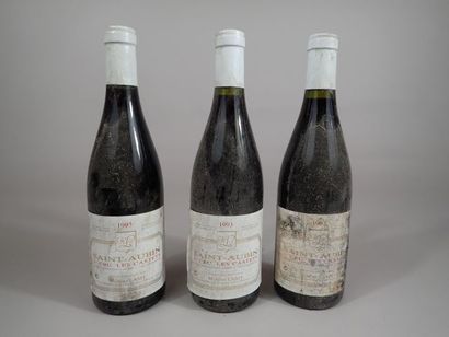 3 bouteilles Saint Aubin 1er Cru les Castets...