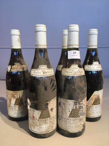 6 bouteilles Savigny les Beaune Clos des...