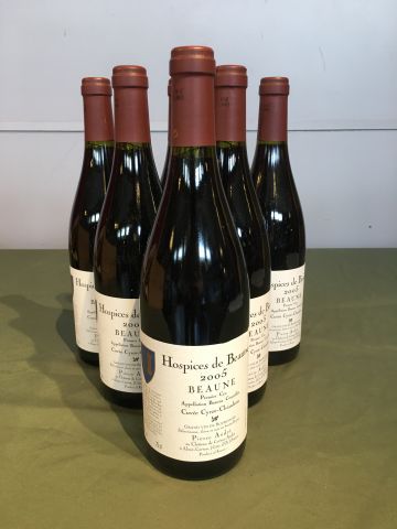 6 bouteilles Beaune Hospices de Beaune Cuvée...