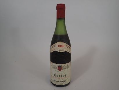 1 bouteille Corton 1969 Louis Affre, niveau...
