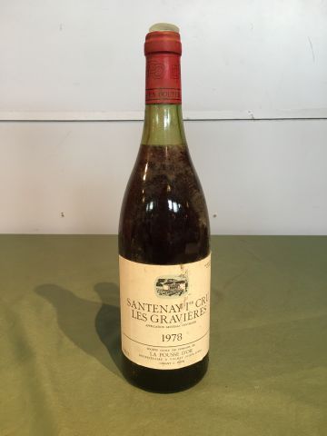 1 bouteille Santenay 1er Cru Les Gravières...