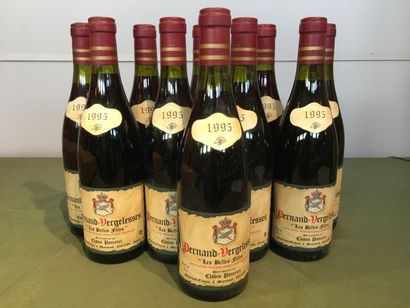 10 bouteilles Pernand Vergelesses Les Belles...