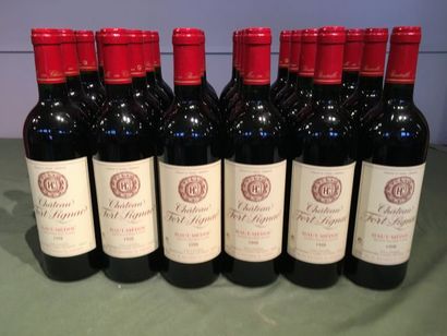 24 bouteilles Château Fort Lignac 1998 Haut...