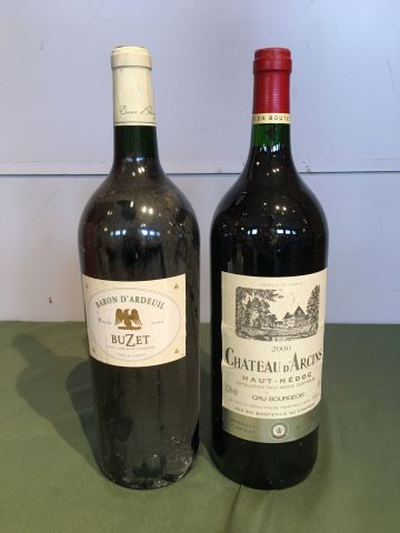 1 magnum : Château d'Arcin 2000 Haut Médoc,...