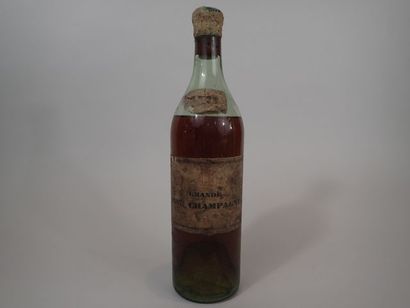 1	 bouteille 	Grande Fine Champagne 1875,...