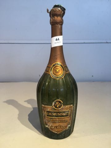1 bouteille Champagne Mumm Renée Lalou 1976...