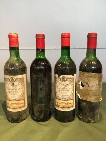 2 bouteilles : Château Rauzan Gassies 1973...