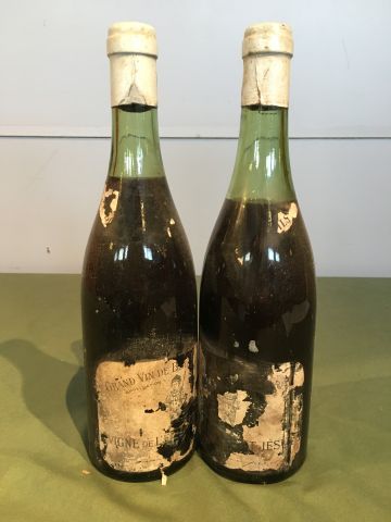 2 bouteilles Beaune-Grèves Vignes de l'Enfant...