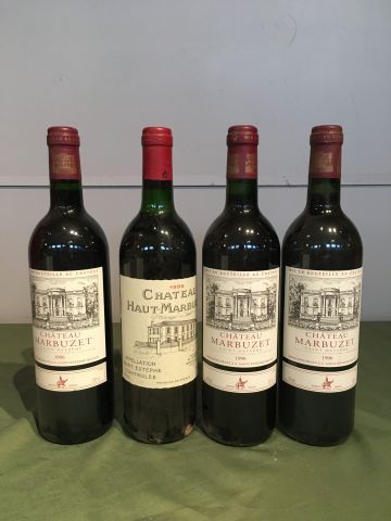 1 bouteille : Château Haut Marbuzet 1995...