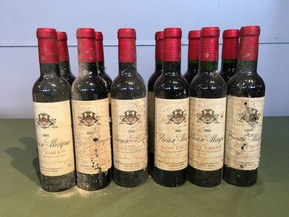12 demie bouteilles Vieux Mayne 2002 Saint...
