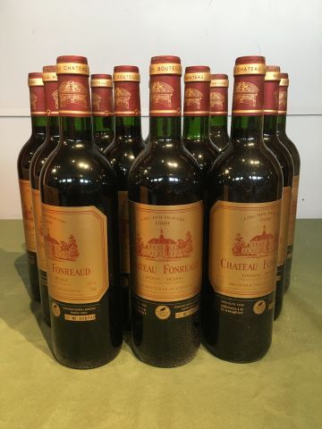 12 bouteilles Château Fonreaud 1999 Listrac...