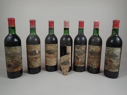 1 bouteille Château Tournefeuille 1966 Lalande...