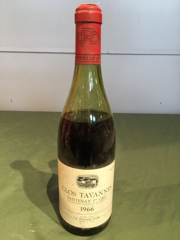 1 bouteille Santenay Clos Tavanne 1er Cru...