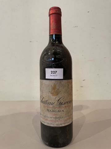 1 bouteille Château Giscours 1995 Margaux,...