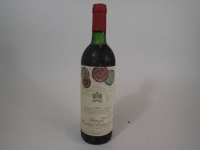 1 Bouteille Château Mouton Rothschild 1978...