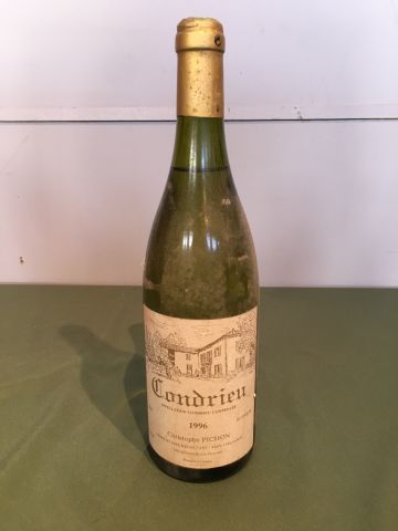 1 bouteillle Condrieu 1996 Christophe Pichon,...