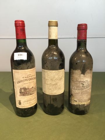 1 bouteille : Château Bel Air 1996 Saint...