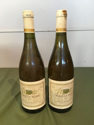 2 bouteilles Pouilly Fumé 2000 Domaine de...