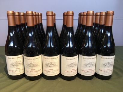 24 bouteilles Côtes du Vivarais 2006 Beaumont...