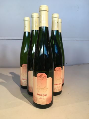6 bouteilles Pinot Gris 2017 Domaine Osp...