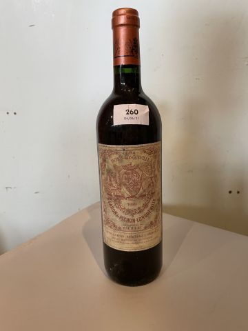 1 bouteille Château Pichon Baron 1999 Pauillac,...