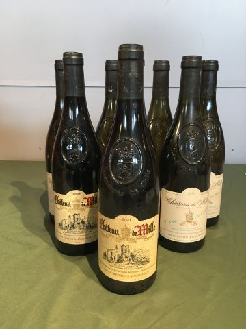 5 bouteilles : Château de Mille 2006 Côtes...
