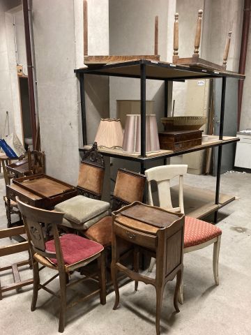 (SUITE PHOTOS LOT 2) STOCK D'UN BROCANTEUR...
