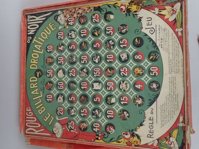 Jeu cartonné polychrome 