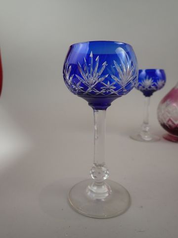 SAINT LOUIS. Service de verres du Rhin ou...