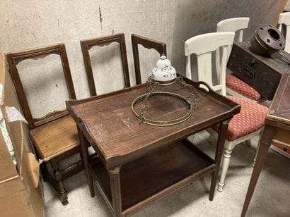 (SUITE PHOTOS LOT 2) STOCK D'UN BROCANTEUR...