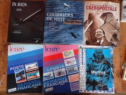 [Aviation], importante mannette de livres...