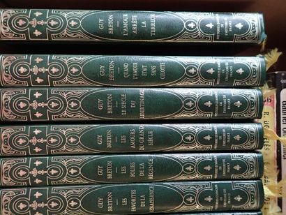 [Littérature], mannette de livres brochés...