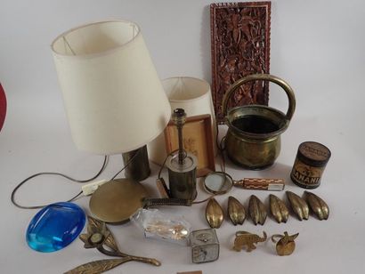 Mannette comprenant une paire de lampes en...