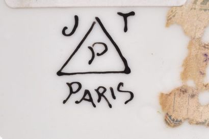 Jacques Thieles à Paris, paire de vases en...