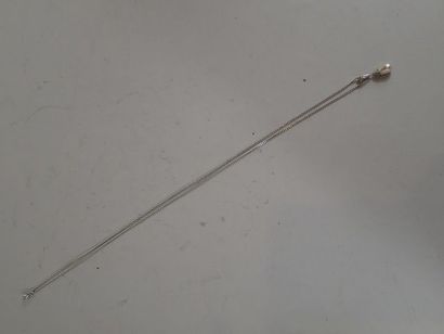 Pendentif en argent 800/1000e ornée d'une...