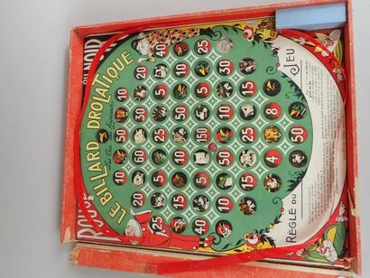 Jeu cartonné polychrome 