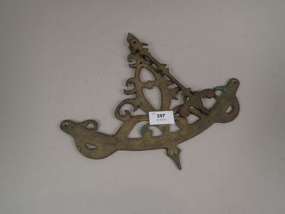 Element d'applique en bronze anciennement...