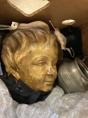 (SUITE PHOTOS LOT 2) STOCK D'UN BROCANTEUR...