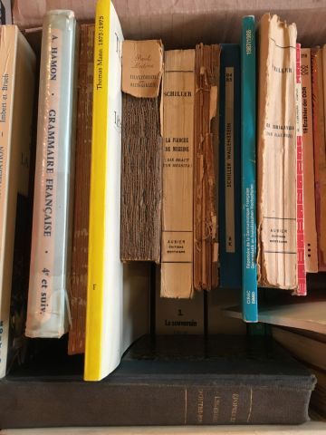 Carton de livres brochés dont De Gaulle....