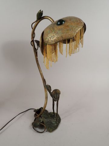 Dans le goût de TIFFANY, Lampe nénuphar à...