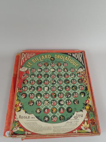 Jeu cartonné polychrome 