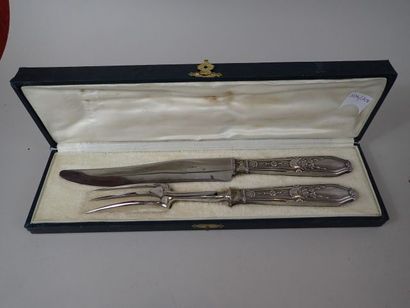Couvert à découper le gigot le manche en...