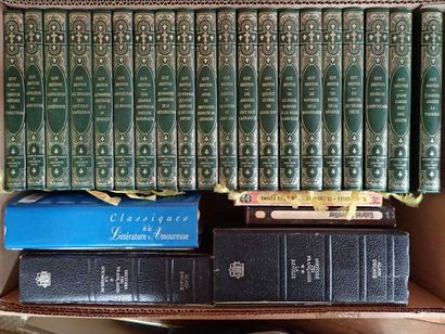 [Littérature], mannette de livres brochés...