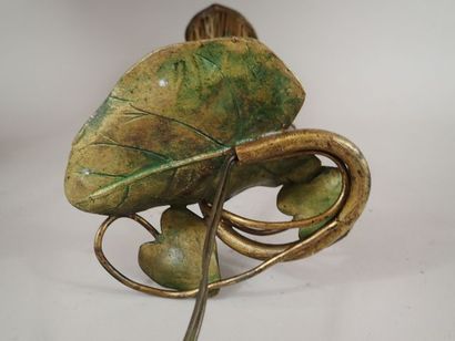 Dans le goût de TIFFANY, Lampe nénuphar à...