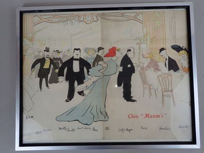 Marie-Joseph-Georges GOFURSAT dit SEM (1863-1934),...
