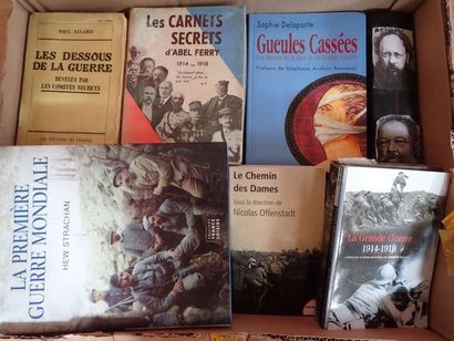 [Première guerre mondiale], importante mannette...